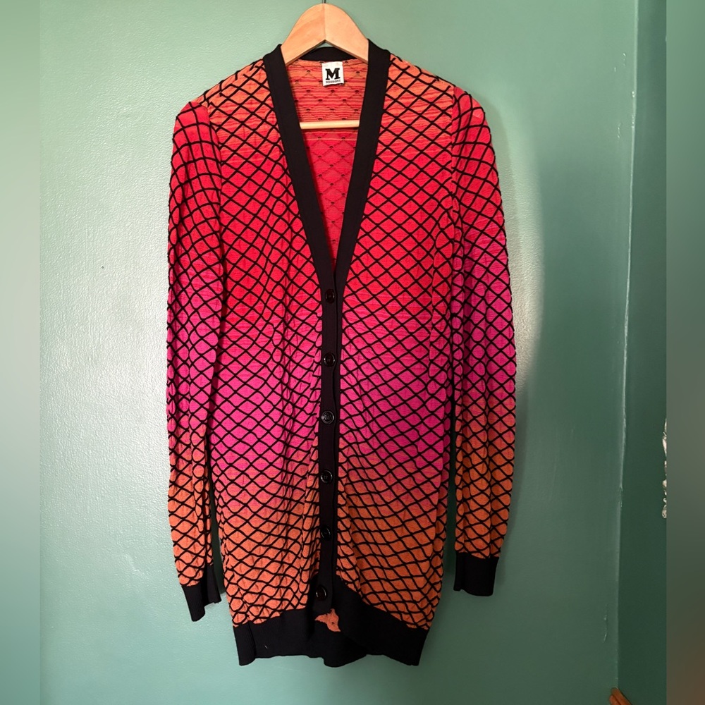 Vintage Missoni Sunset Ombré Cardigan